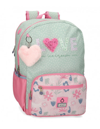 MOCHILA 42CM.ENSO LOVE ICE CREAM